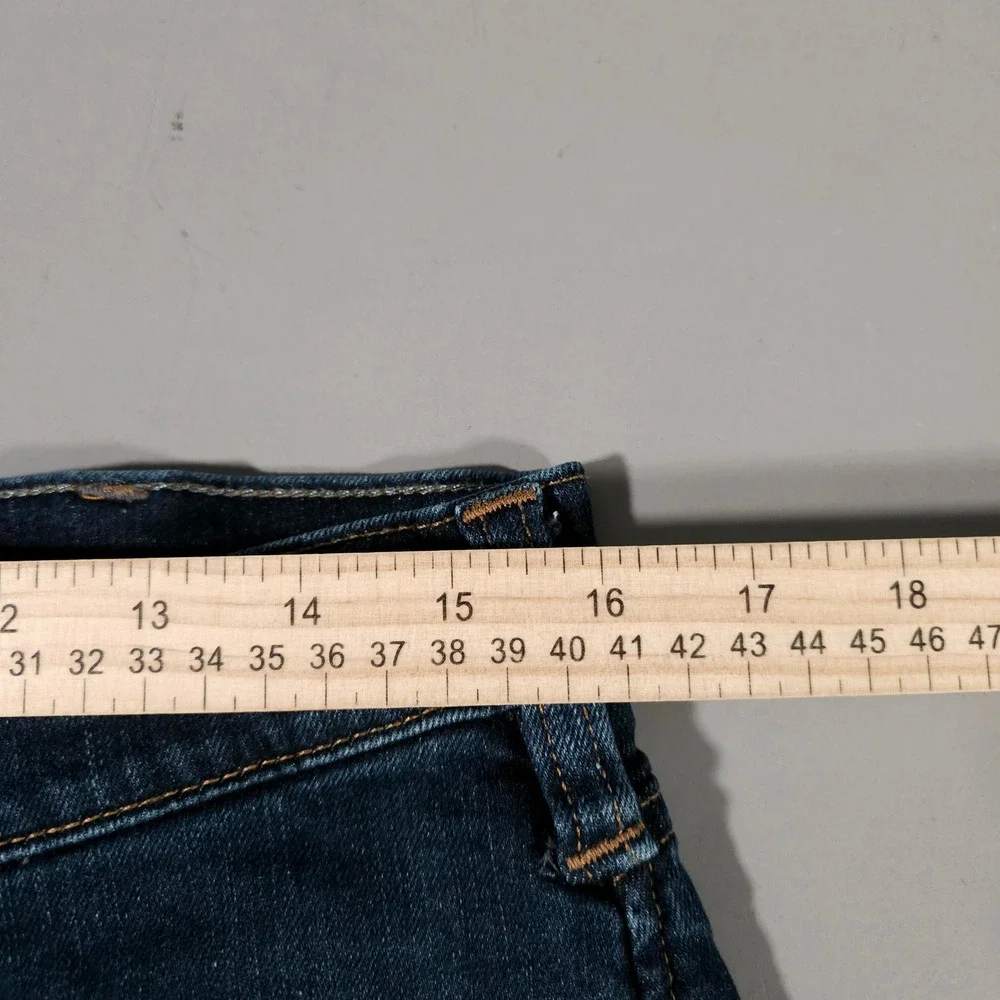 Carhartt Fleece Lined Jeans Mens 33x30 Blue‎ BD4939-M Relaxed Fit Straight Leg